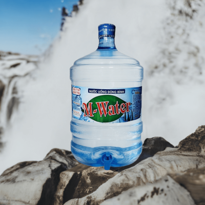 Nước bình tinh khiết M-Water 20l giá rẻ