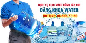 giao nước uống đóng bình