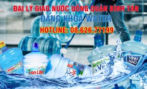 đại lý giao nước uống quận Bình Tân