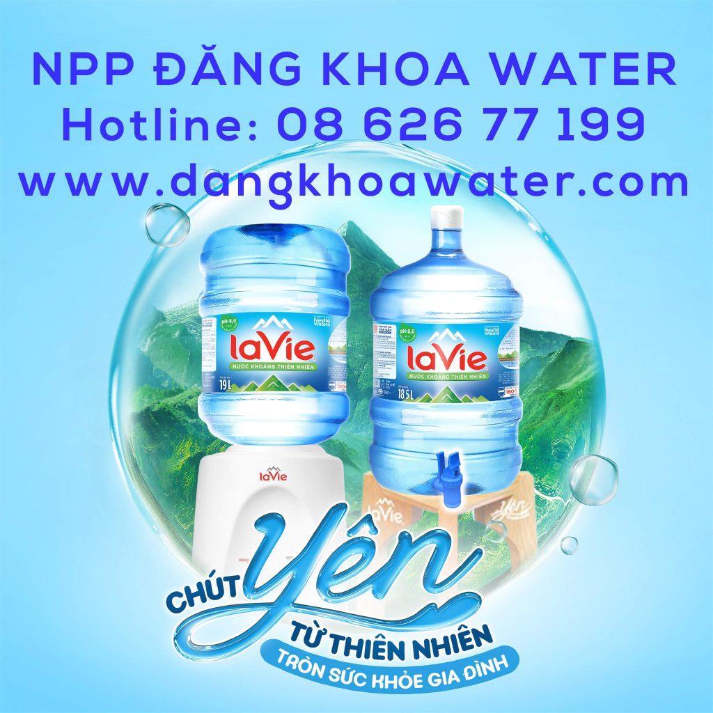 Nước khoáng LaVie bình 19L