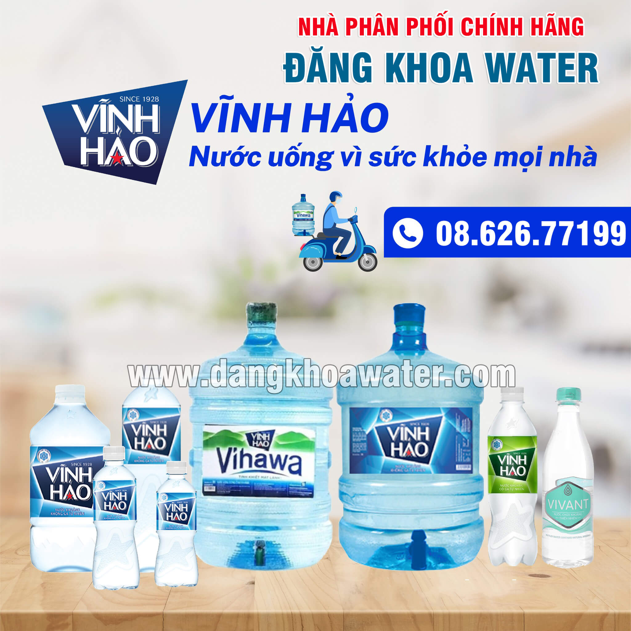 Đại lý nước Vĩnh Hảo quận 11 chính hãng - Đăng Khoa Water