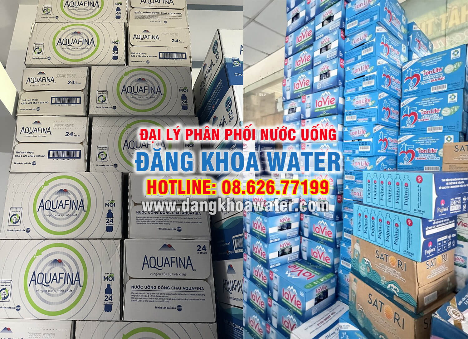 Đại lý giao nước suối chai nhỏ quận Tân Phú chính hãng, giá tốt - Đăng Khoa Water