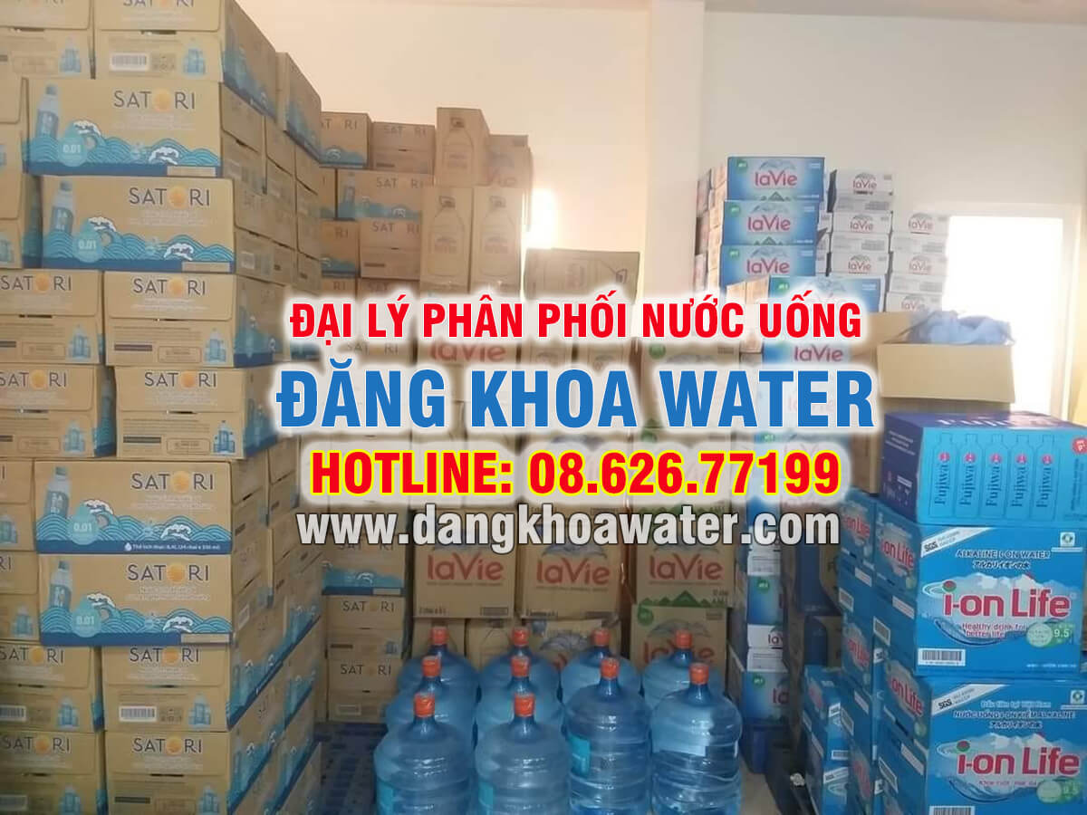Đăng Khoa Water chuyên Phân phối sỉ và lẻ thùng nước Satori đóng chai chính hãng ở quận Tân Phú